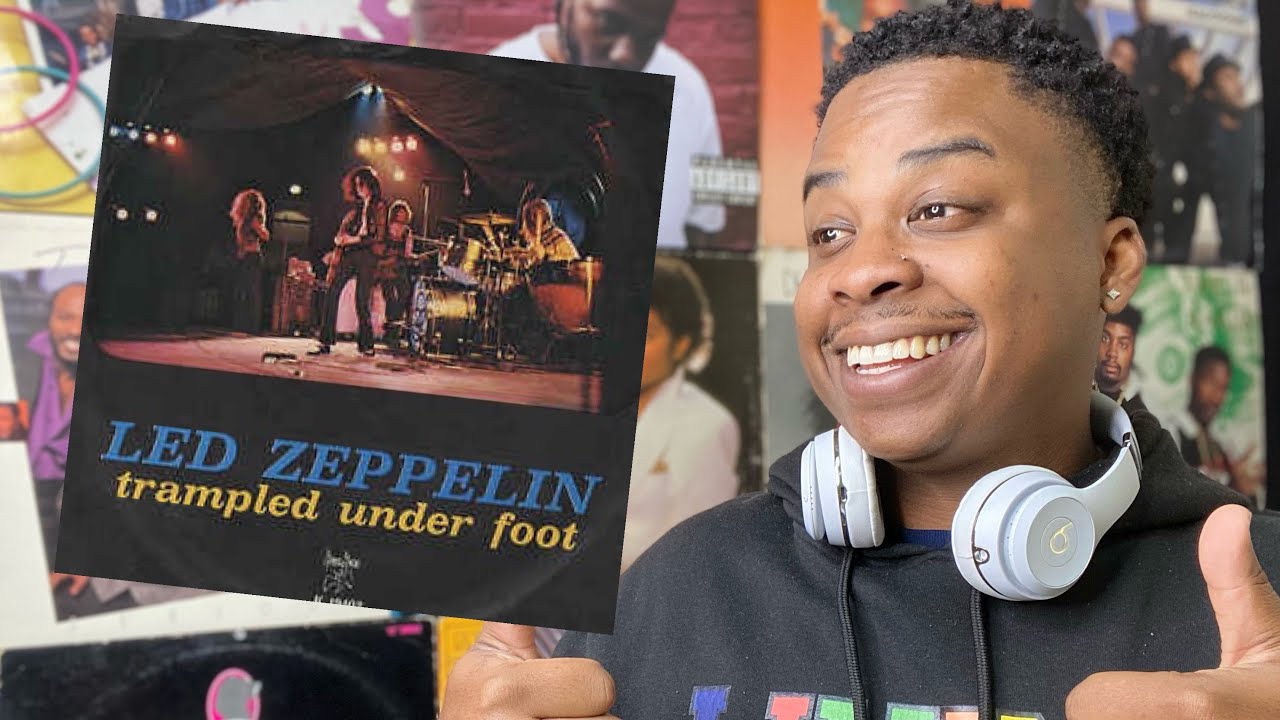 LED ZEPPELIN - TRAMPLED UNDER FOOT (LIVE) | REACTION