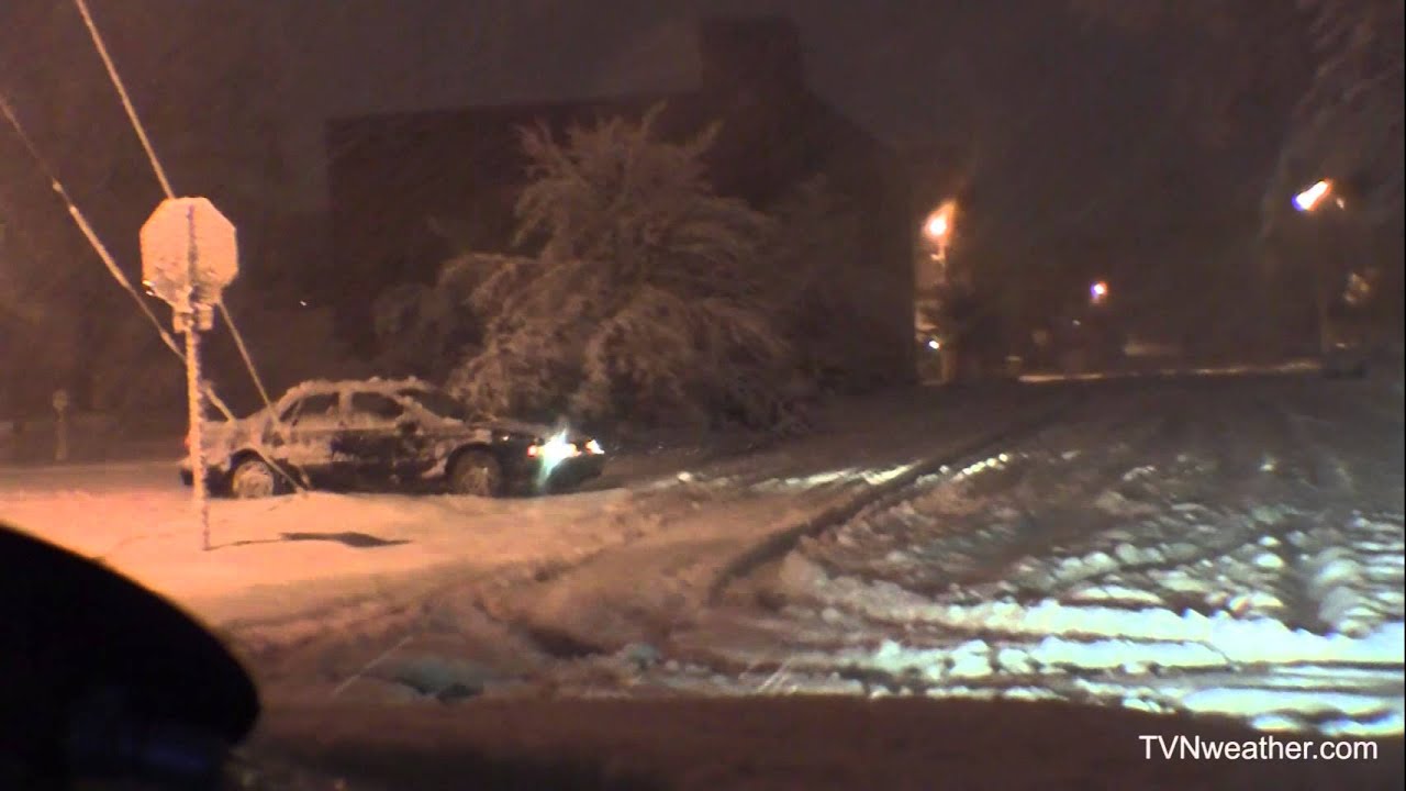 SUPERSTORM SANDY Remembered Video #1: Blizzard conditions begin in Elkins, WV