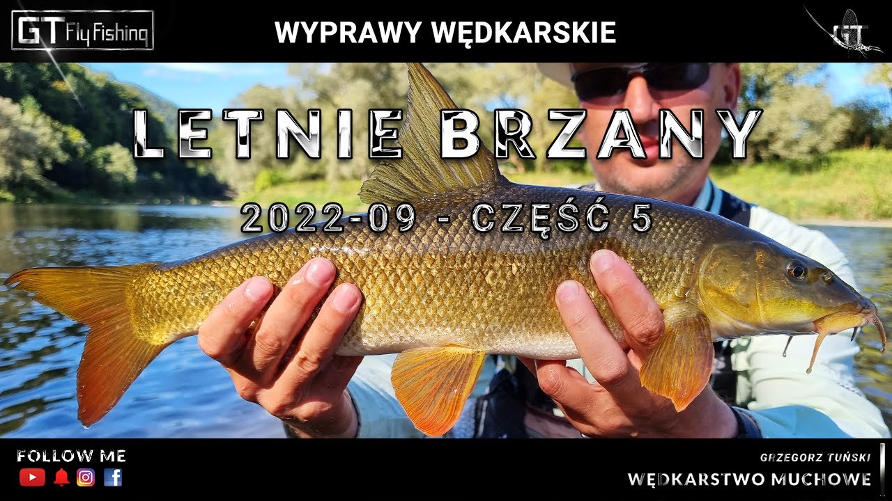 Letnie brzany na muchę - BASIEŃKI - cz.5