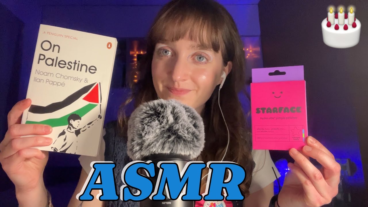 ASMR what I got for my birthday! 🎂🥳