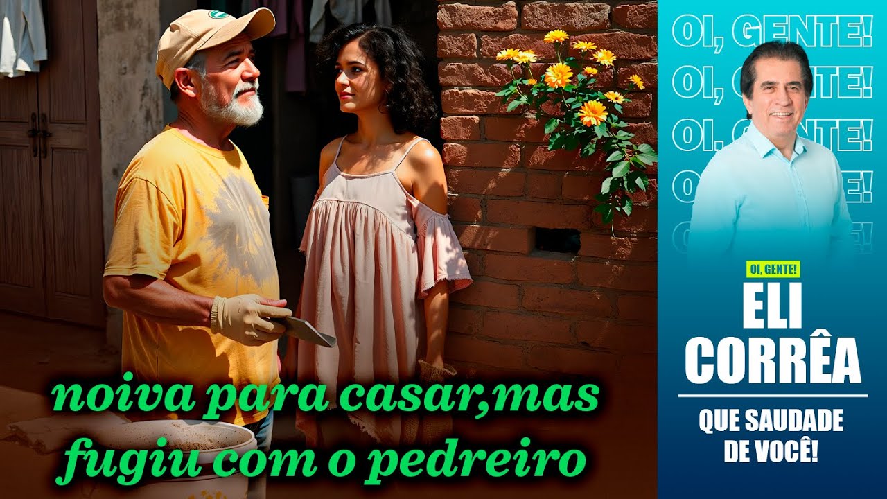 Noiva para casar, mas fugiu com o pedreiro | Eli Corrêa Oficial |