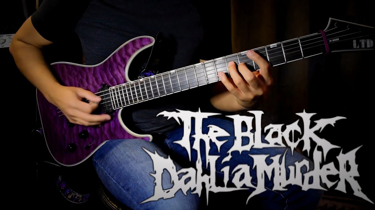 The Black Dahlia Murder - What a Horrible Night to Have a Curse (Guitar Cover)