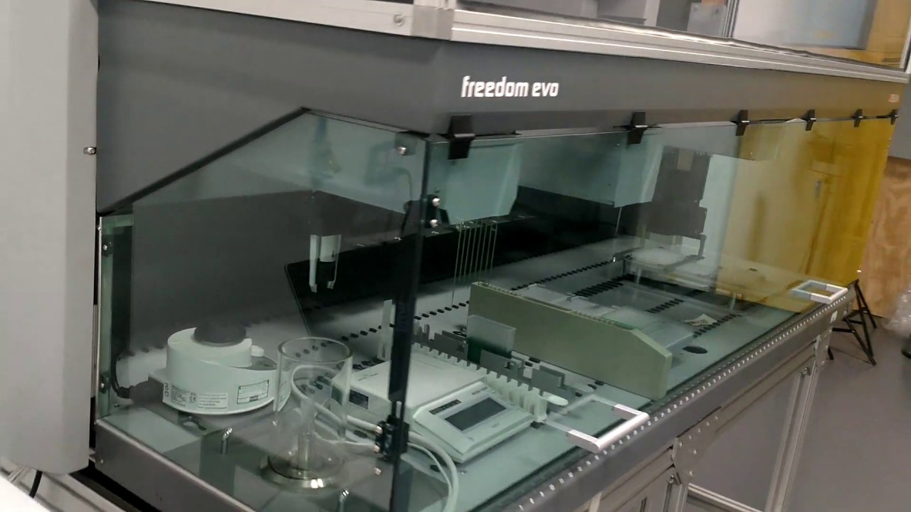Tecan Freedom EVO 200 Liquid Handler Span-8, Tube & Plate Gripper [BOSTONIND] - 13581