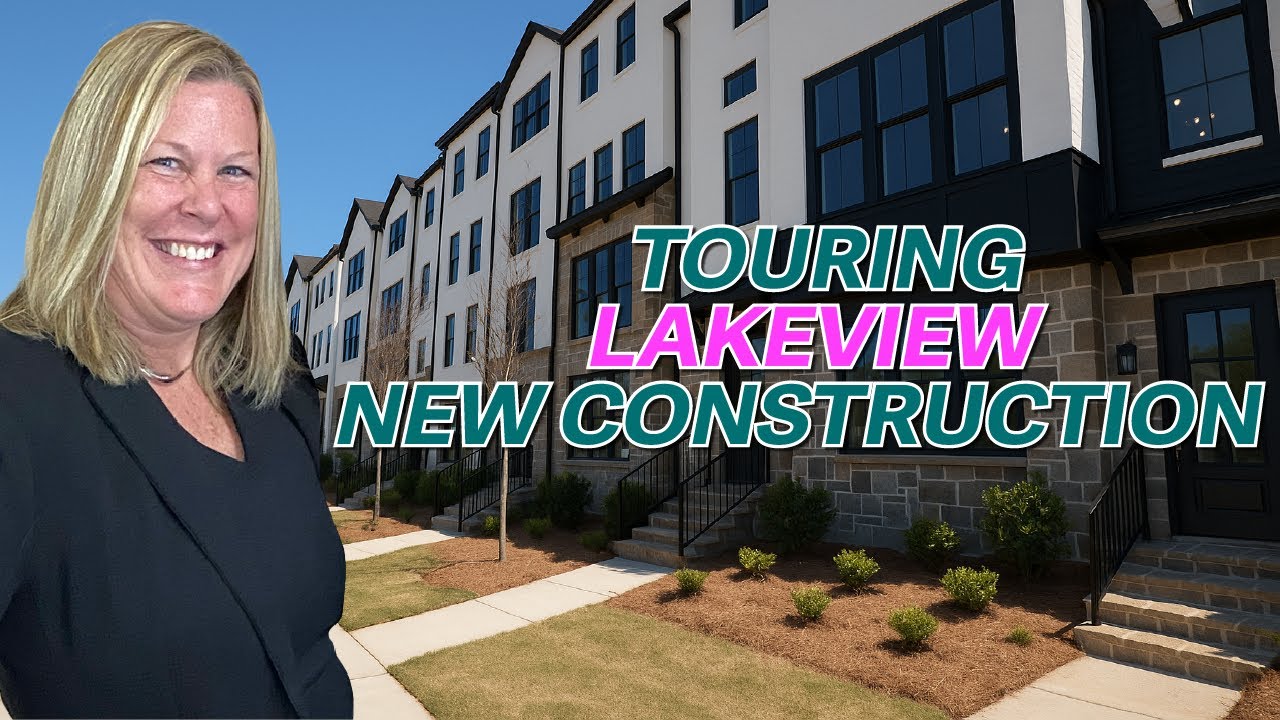 Inside a $1.2M Toll Brothers Townhome In Alpharetta, GA | Lakeview Tour