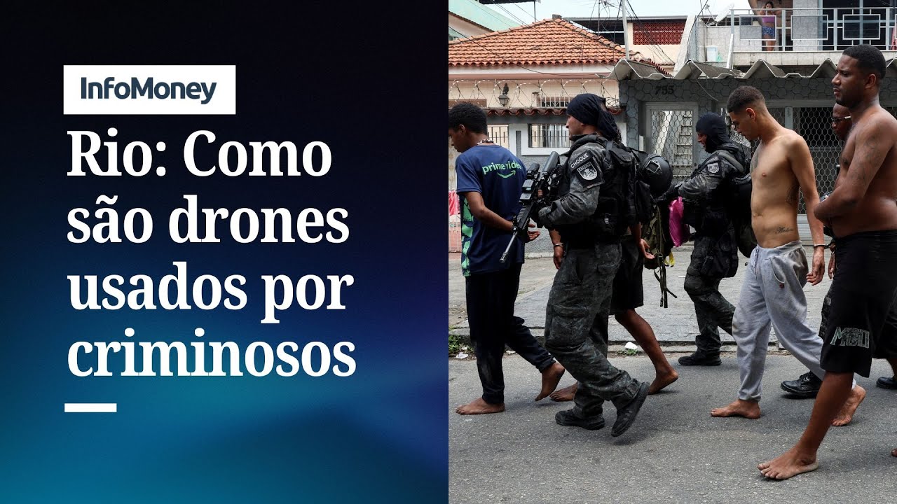 Rio: Saiba como s&atilde;o os drones usados por criminosos | InfoMoney News