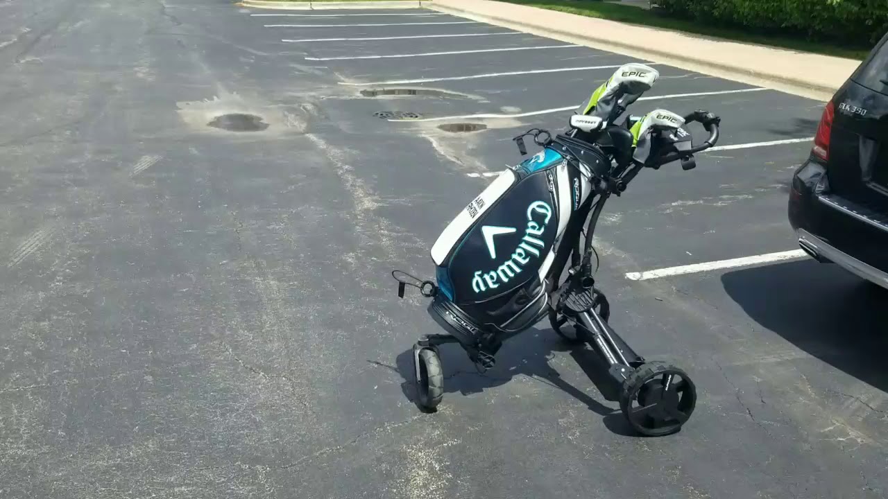 Alphard eWheels Club Booster + Rovic Push Cart