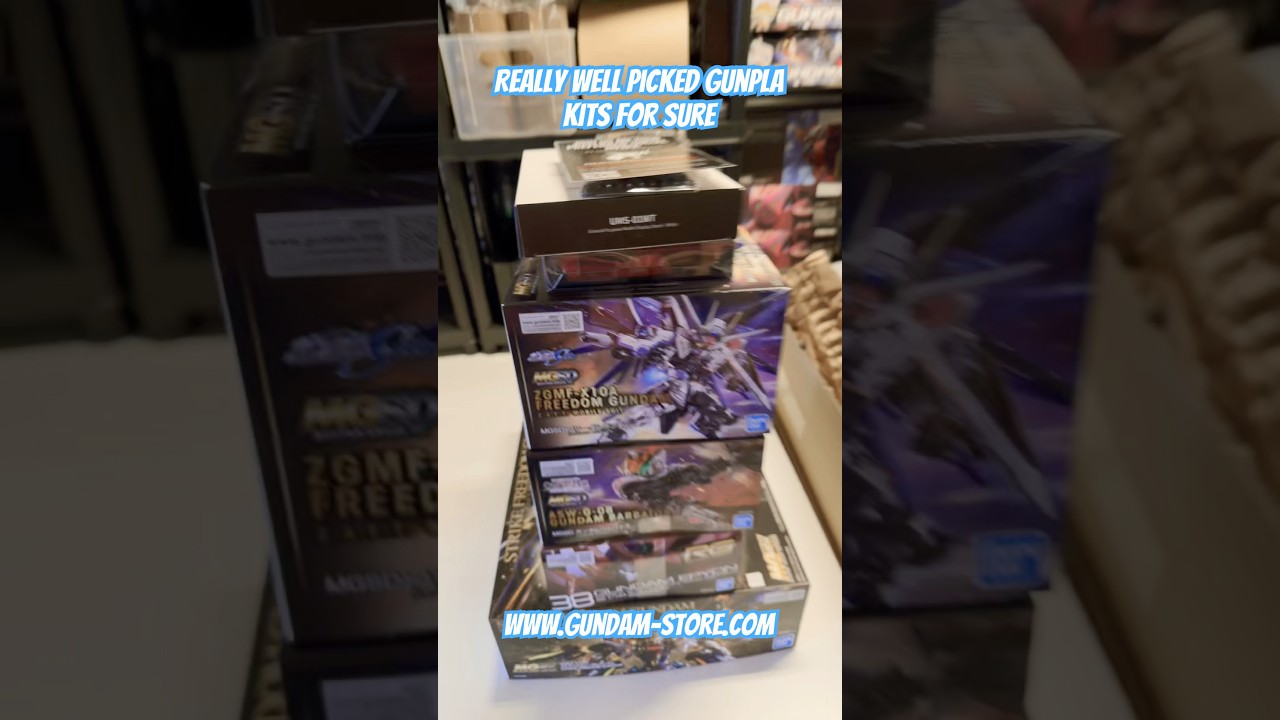 Действительно удачно подобранные наборы Gunpla! #gundam #gunpla #bandai #modelkit #hobby