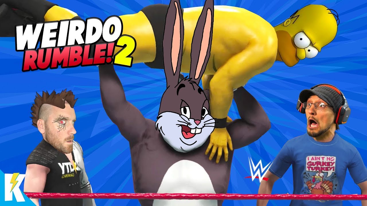 FGTEEV Duddy (Weirdo Royal Rumble 2 in WWE 2k19) K-City GAMING