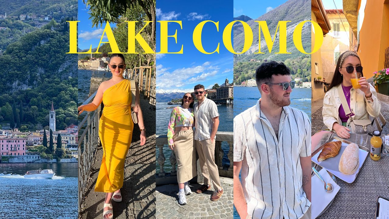 LAKE COMO ITALY VLOG! Bellagio, Varenna and more!