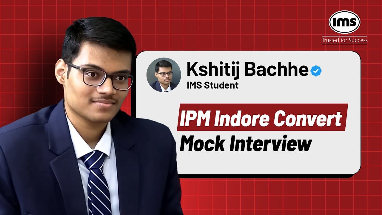 S1 &ndash; EP2 | IPM Indore Convert z udziałem Kshitij Bachhe | Seria pr&oacute;bnych wywiad&oacute;w IMS