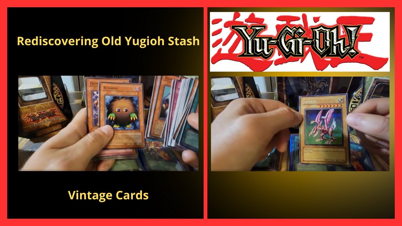 Rediscovering Vintage Yugioh Stash Part 1