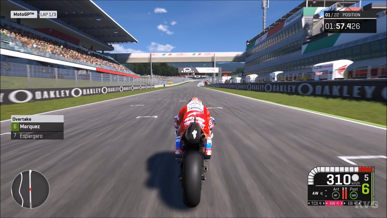 MotoGP 19 - Andrea Dovizioso Gameplay (PC HD) [1080p60FPS]