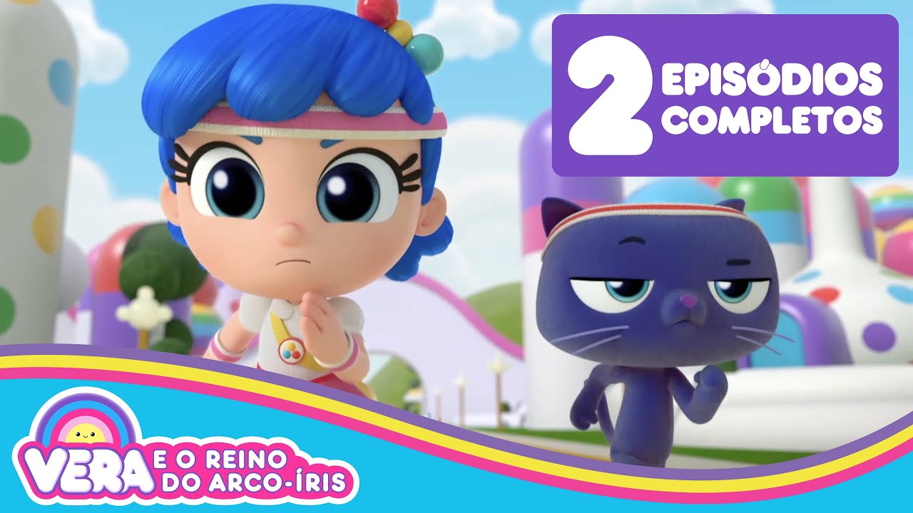 Cadê o Felpudo? e Caindo no sono na festa do pijama 🌈 Vera e o Reino do Arco-Íris 🌈