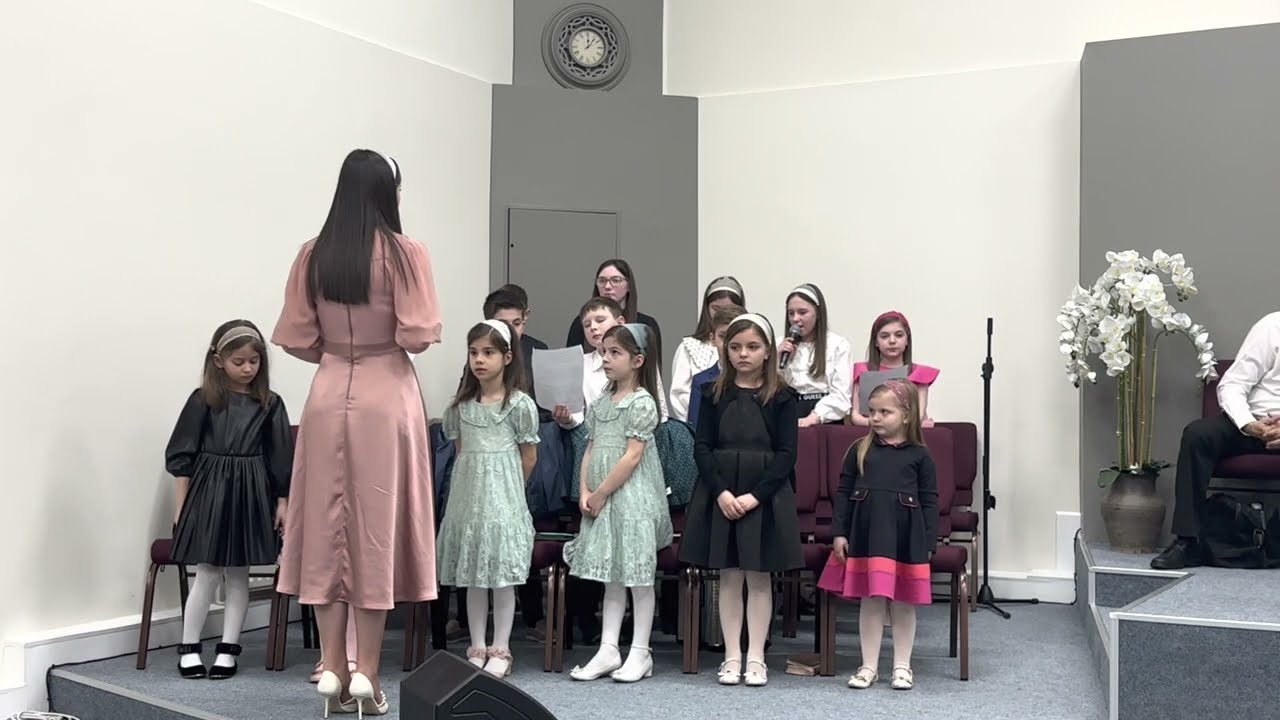 Copiii bisericii Elim Dublin - Isus are multă grijă de copiii lui! 12 Martie 2023