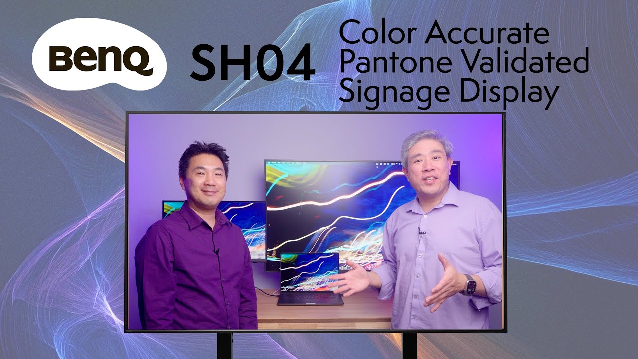 BenQ SH04 Digital Signage Display Review – 4K UHD, Pantone Validated