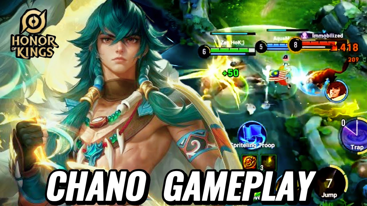 HOK: CHANO GAMEPLAY IN FARM LANE | HONOR OF KINGS | ZAY HOK 