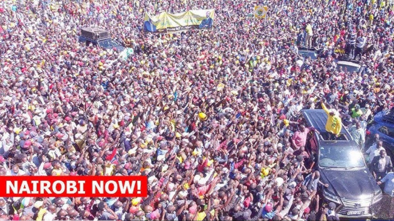 LIVE: President Ruto Mega Rally in Nairobi to popularise Tutam Slogan!