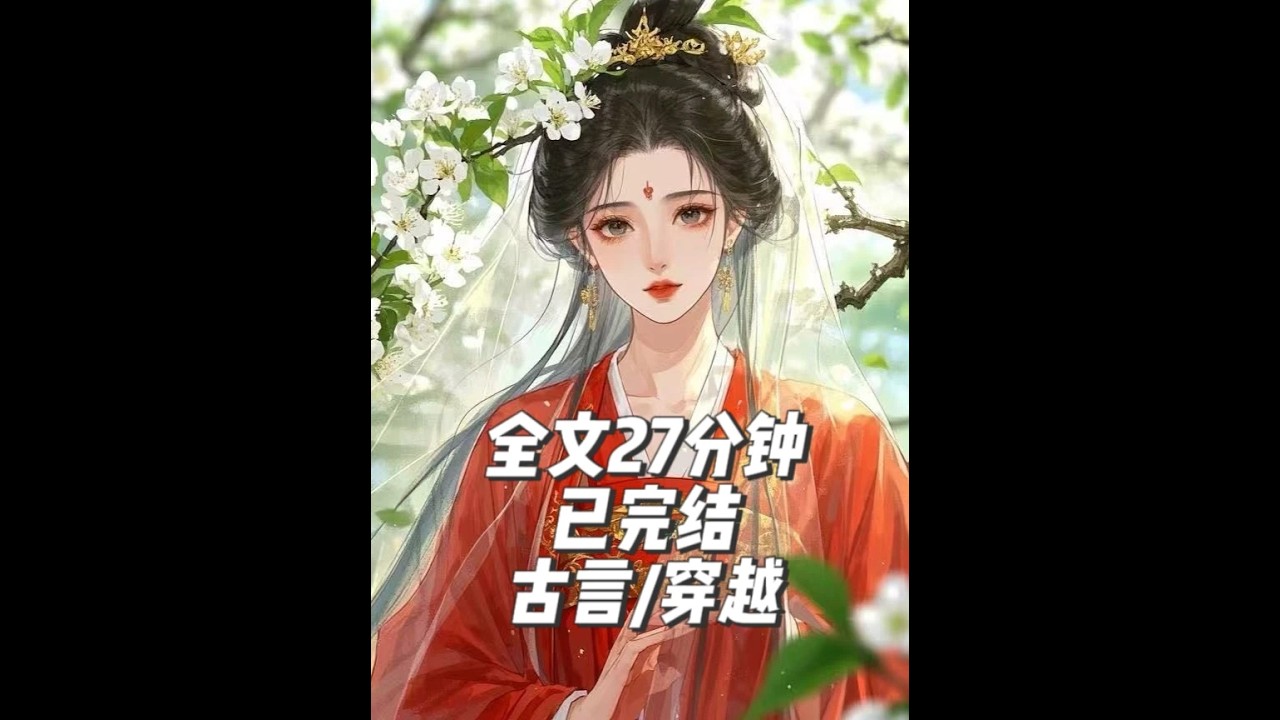 全文27分钟，完结文一口气看完系列穿越大女主爽文小说推荐 #一口气看完系列  #一更到底全文  #大女主小说推荐  #穿越古风 #长夜雪