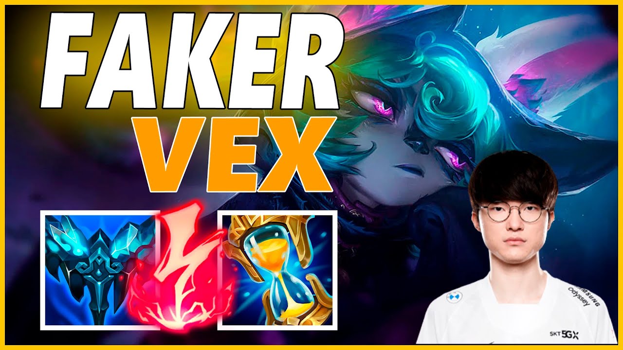 ⚡FAKER VEX MID GAMEPLAY⚡SEASON 12 LEAGUE OF LEGENDS