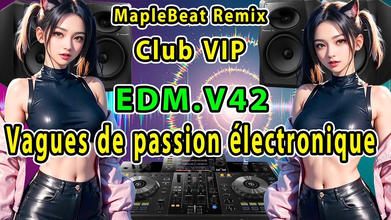 Vagues de passion électronique s’écrasant dans l’ombre du silence et du chagrin MapleBeat Remix