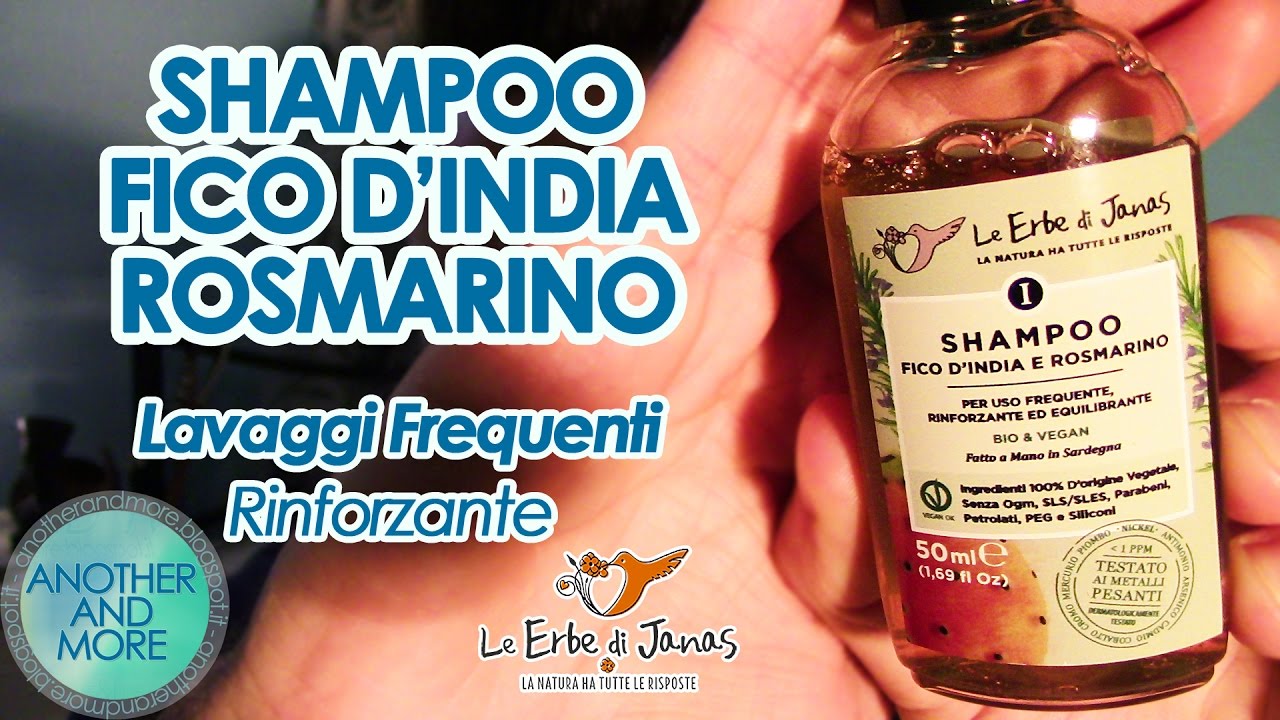 SHAMPOO FICO D'INDIA E ROSMARINO - Lavaggi Frequenti - Le Erbe di Janas - {Another and More}