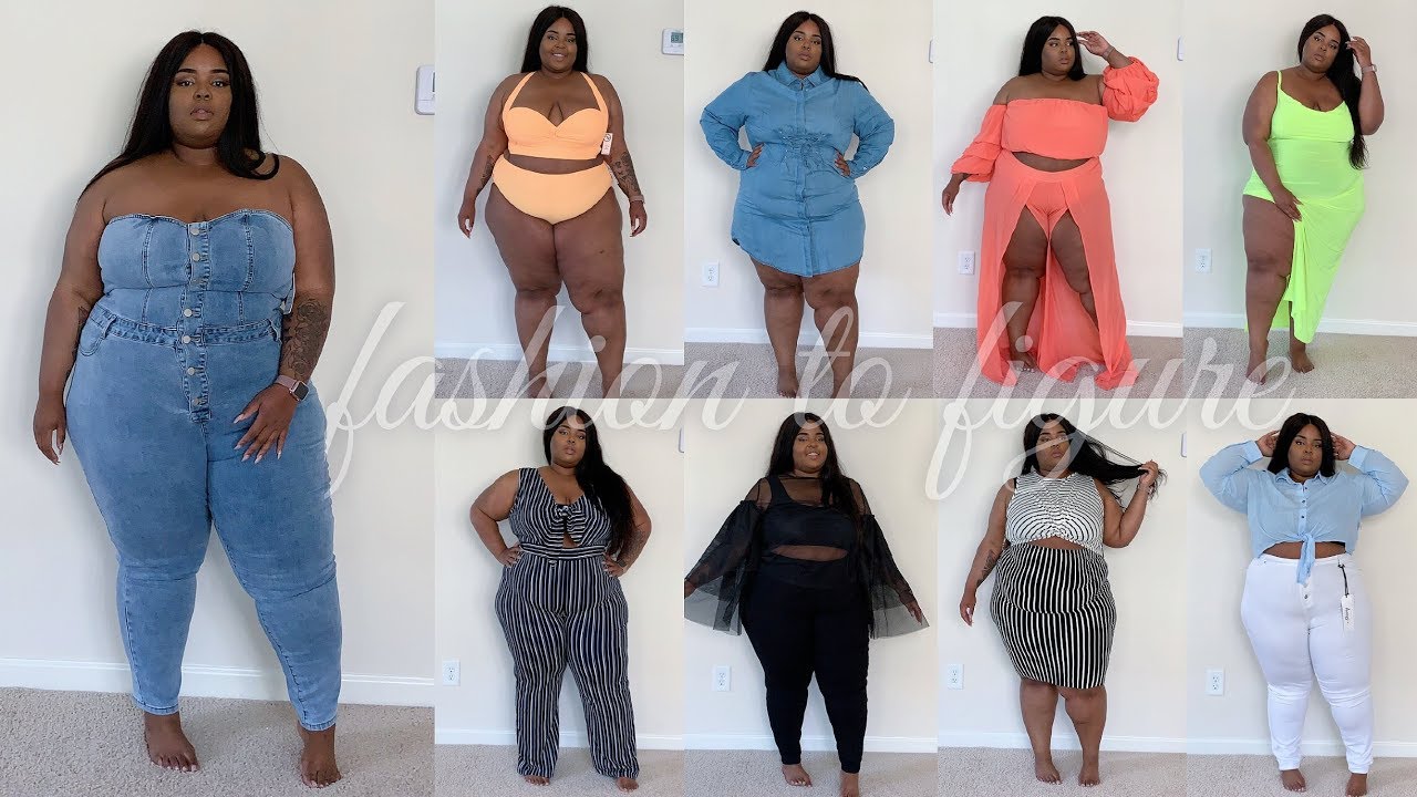 WOAH THERE! Fashion To Figure Try-On Haul | Plus Size - Curve