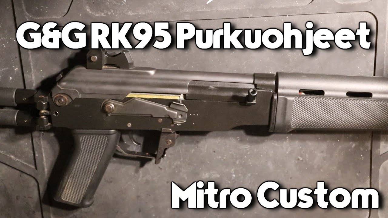 Airsoft | G&G RK95 Purkuohjeet