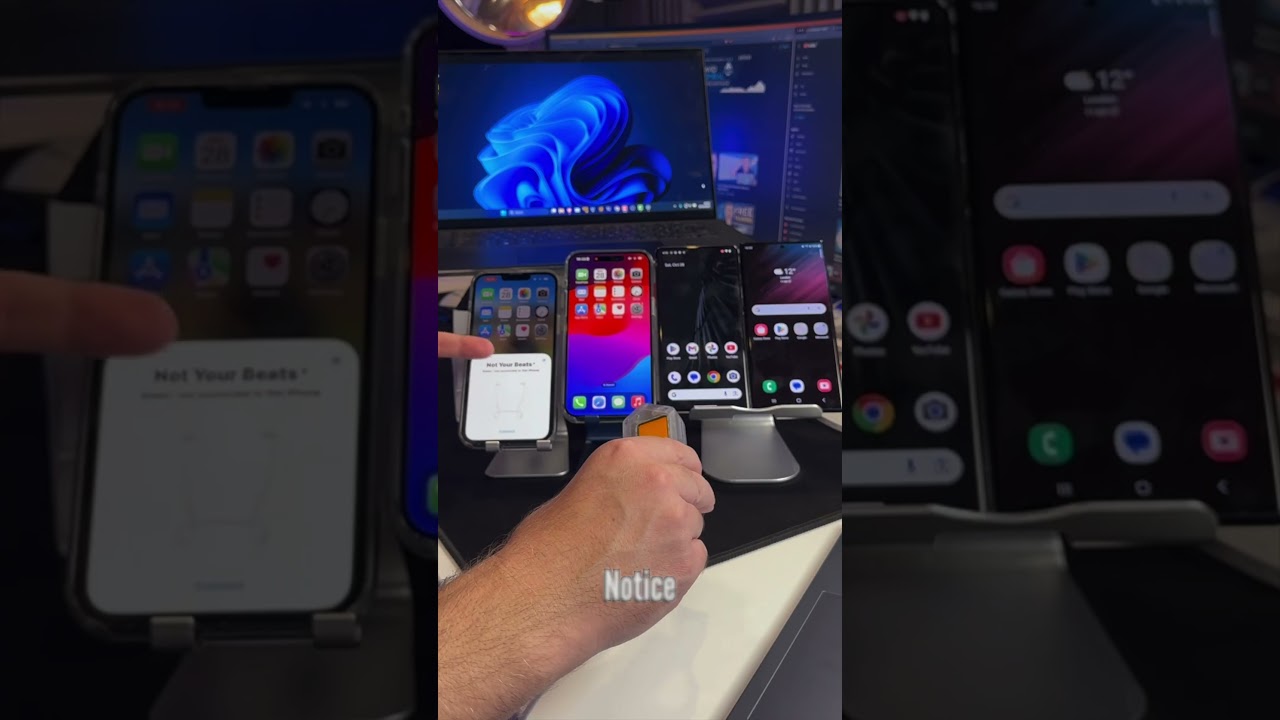 Flipper Zero vs Android Phones, iPhone and Windows Bluetooth Attack! #shorts #android #iphone