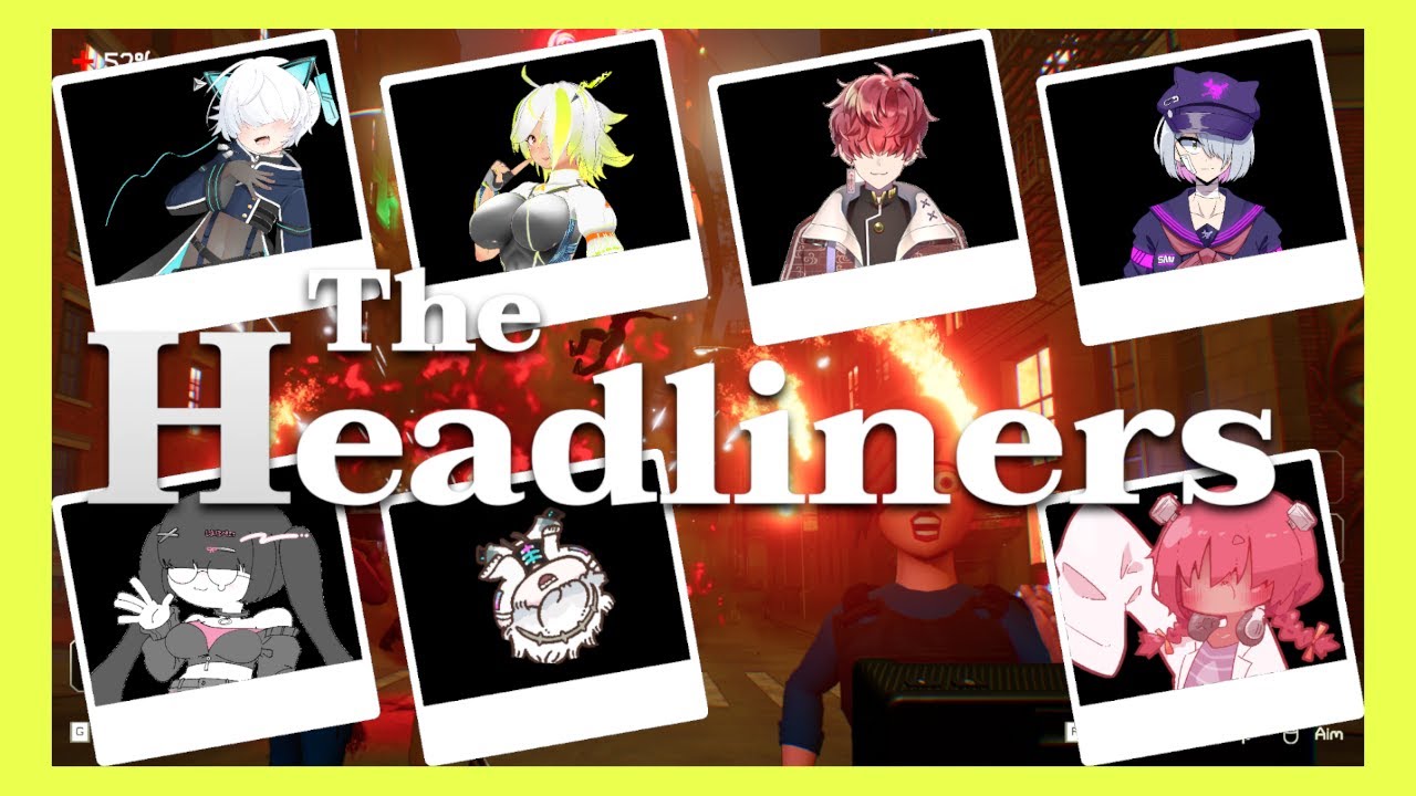 【#theheadliners 】掴め特ダネ！メカクレonlyコラボ！【JP Vtuber/造海ランティ/コラボ】