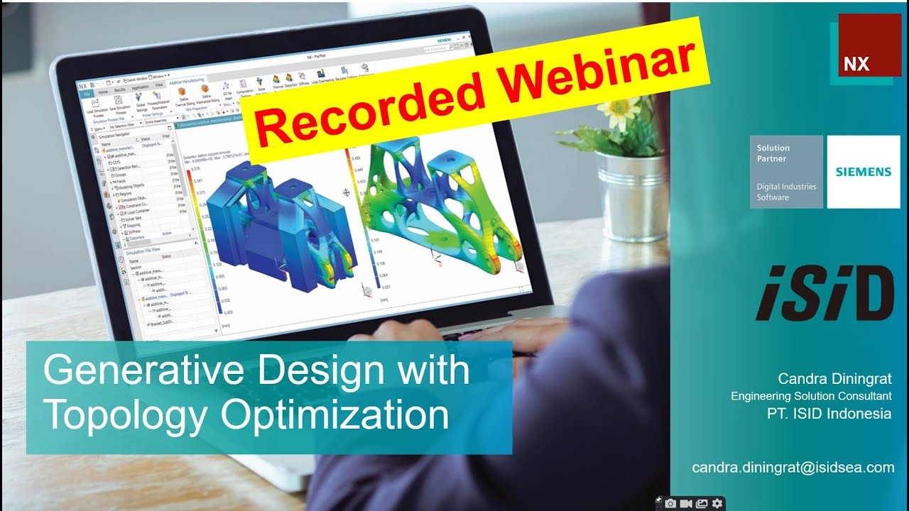 Webinar Generative Design with Topology Optimization (Recorded)