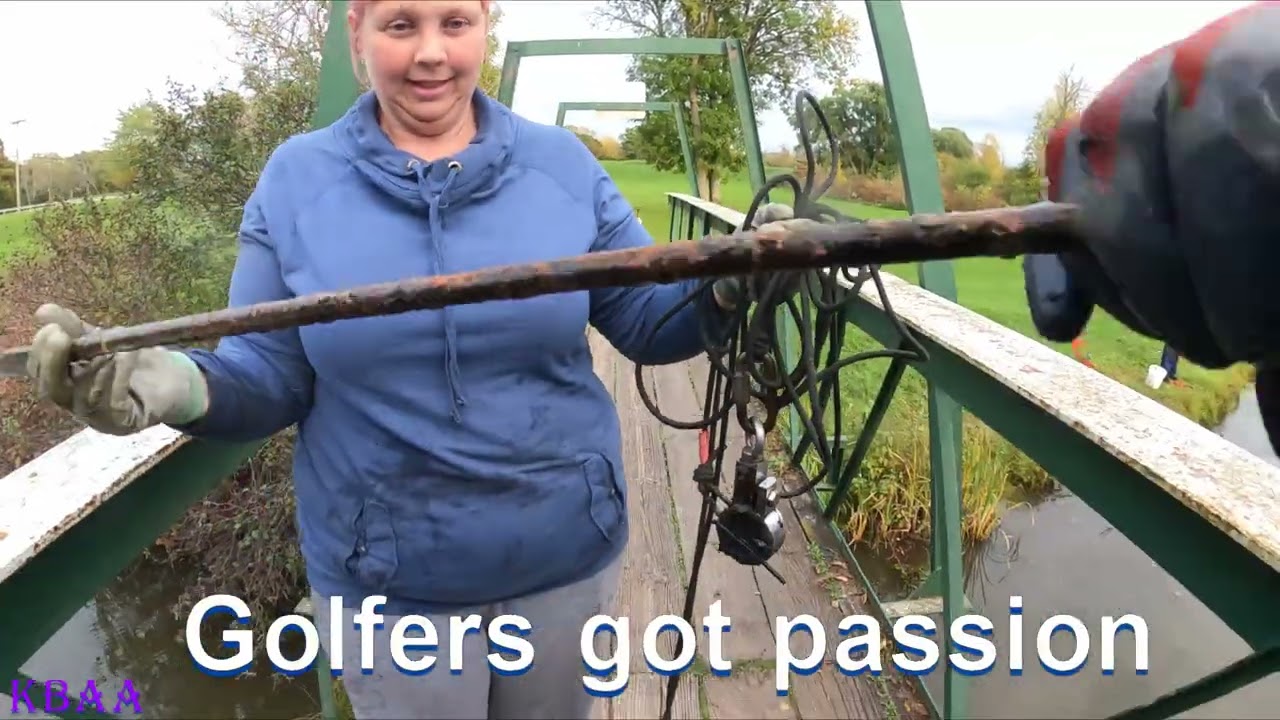Magnet fishing Hyde Park Golf course with permission off season