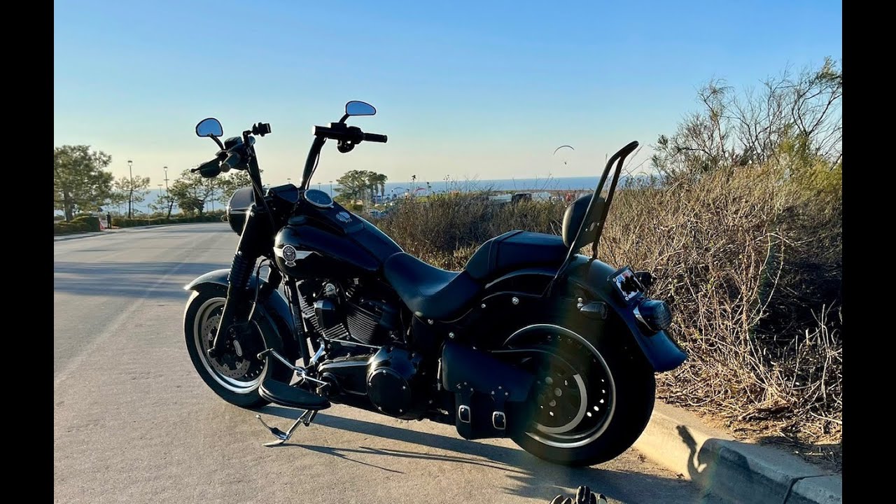 Harley Fat Boy S Sunday slow ride.