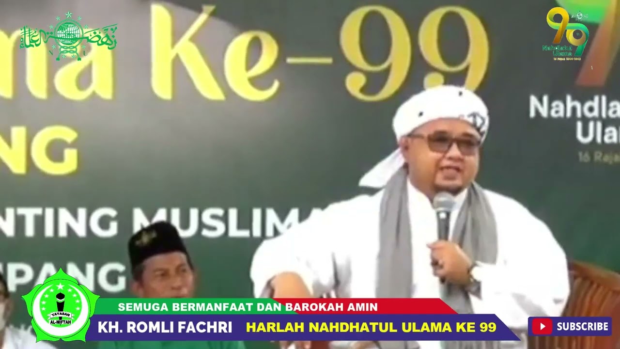 Jawaban KH. ROMLI FAHCRI Tentang Cacian Ke Nahdhatul Ulama