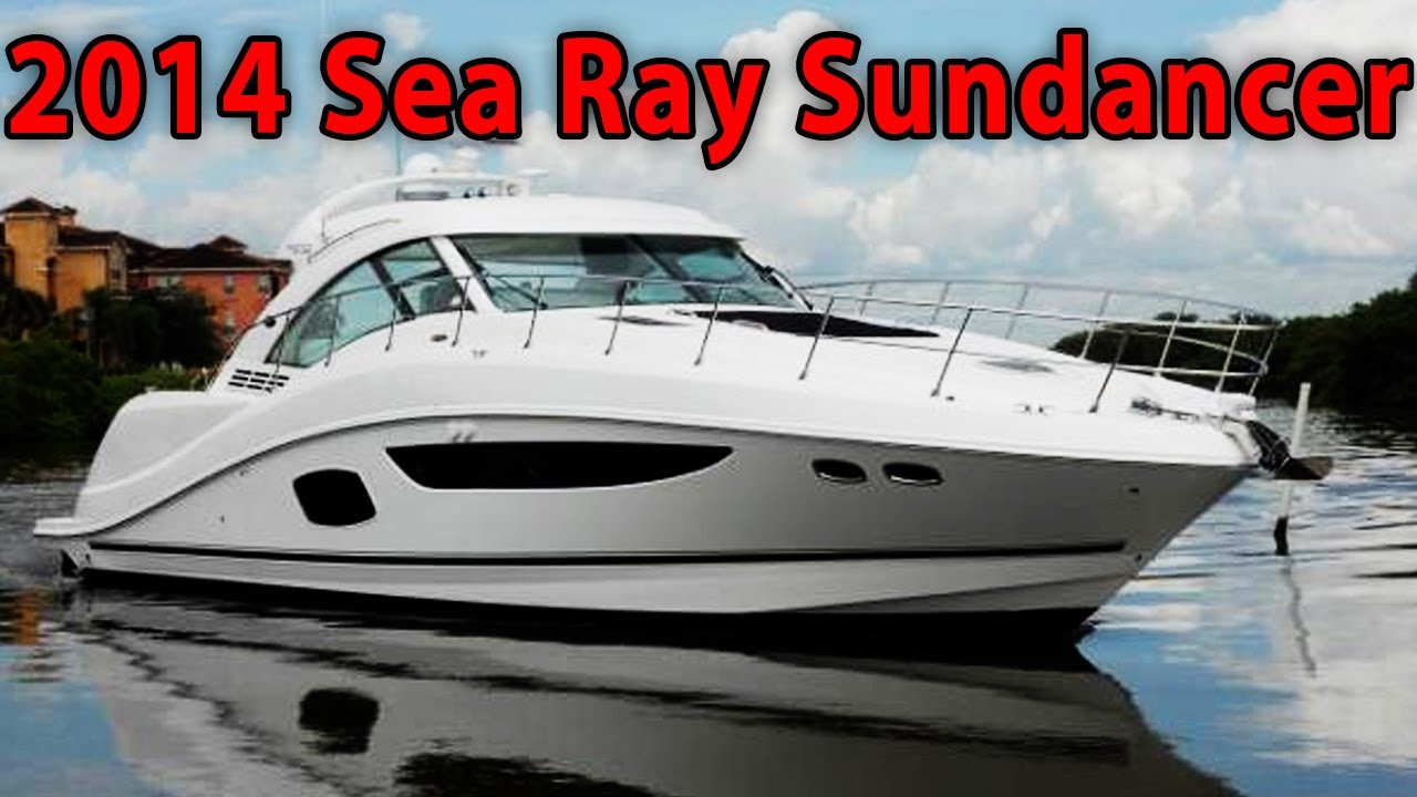 2014 Sea Ray 510 Sundancer yacht tour!