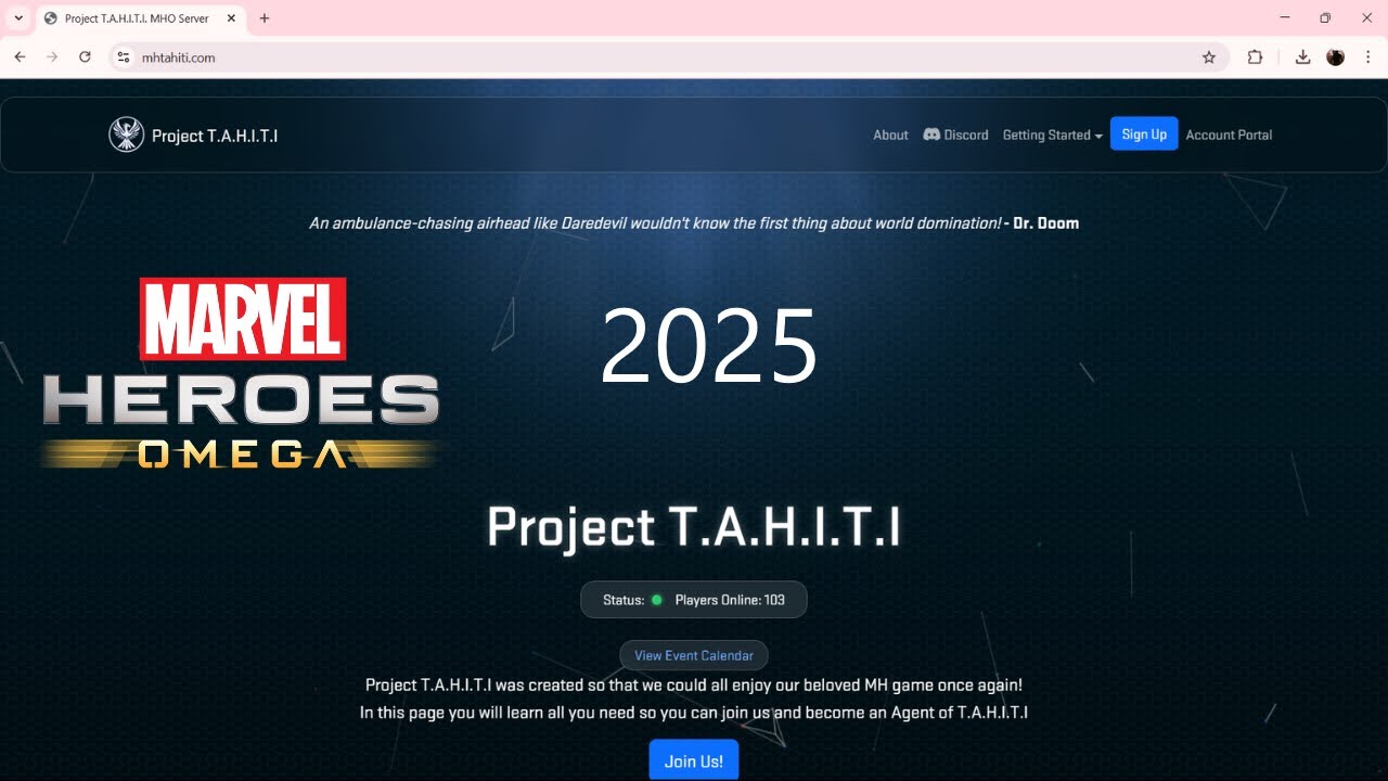 Как установить сервер Project TAHITI в Marvel Heroes Omega (2025)