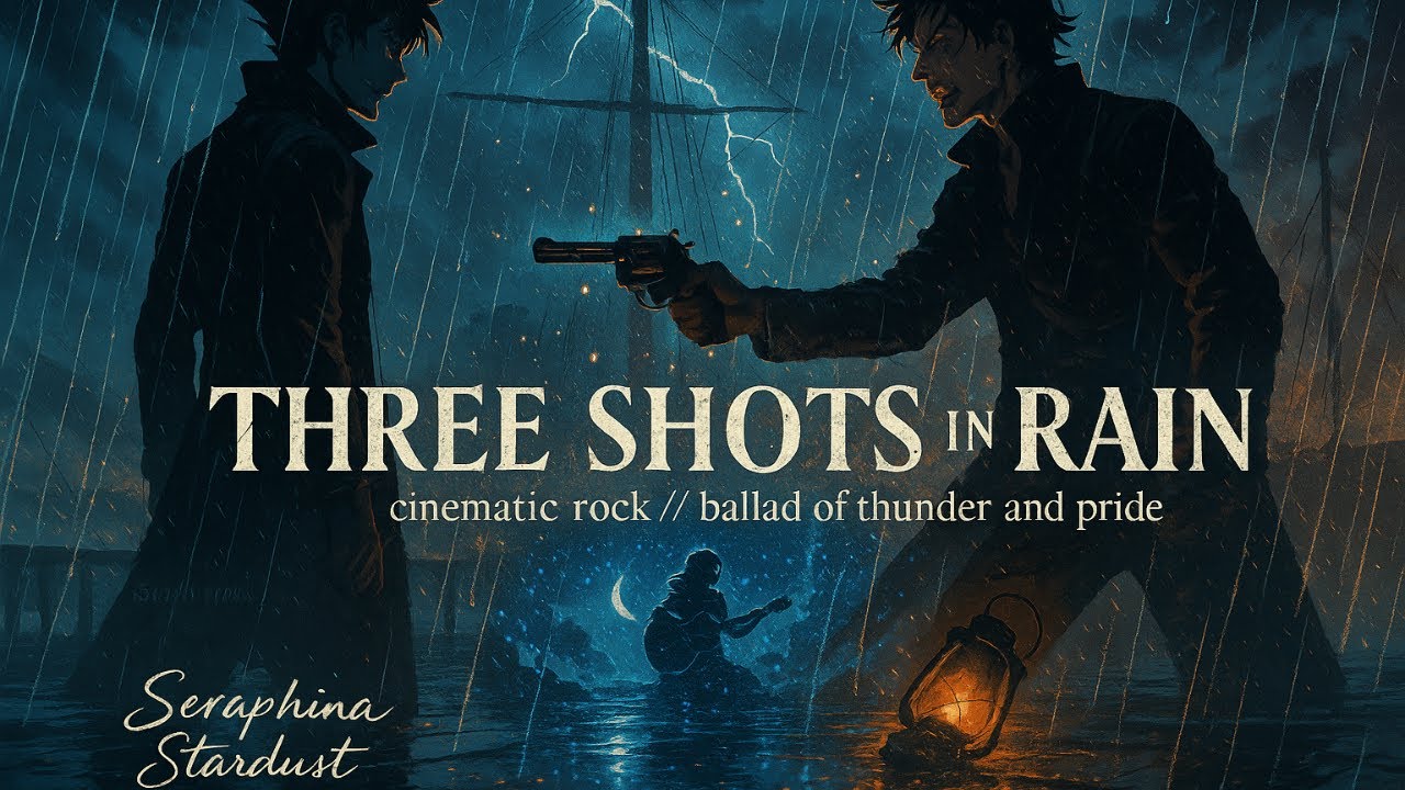 Where Thunder Drew the Line | Three Shots in the Rain [Lyric Video]