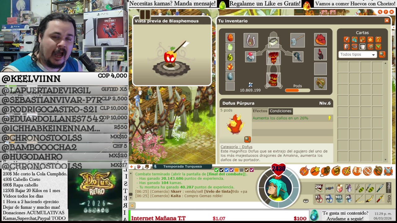 Projecto Yopuka agil para nuevo server #dofusretro