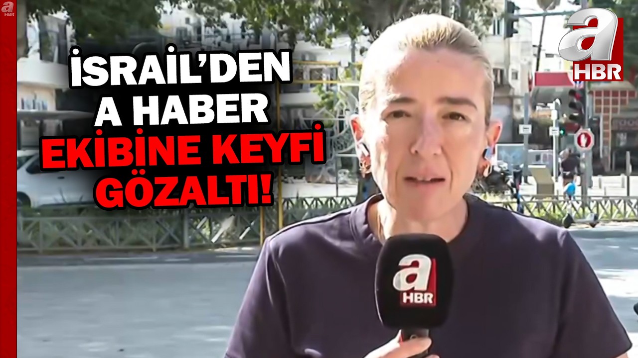 İsrail A Haber Ekibini Neden Gözaltına Aldı? Emine Kavasoğlu O Anları Anlatıyor | A Haber