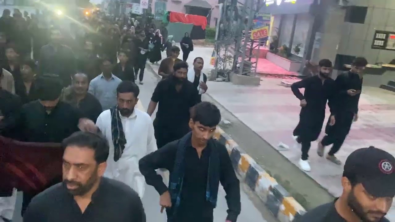 Arbaeen Walk Chakwal 2025 | 18 Safar 2025 Mishi Chakwal To Balkasar | Zari Moula Ghazi Abbas slwt 