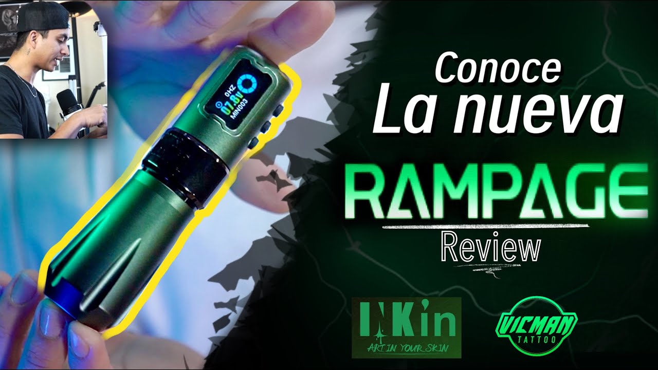 Nueva maquina Pen RAMPAGE de INKIN - Todos los detalles!