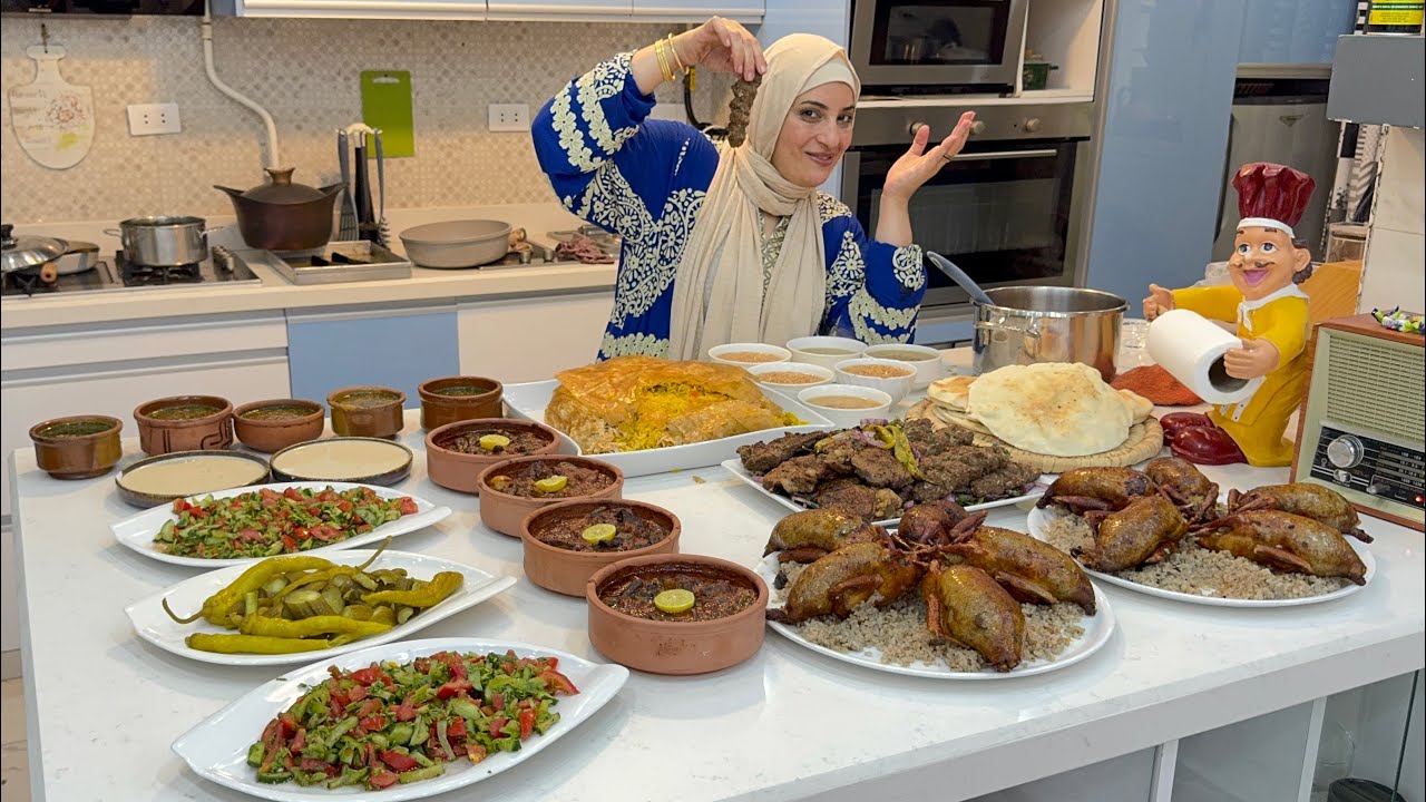 تعالو نرجع لعزومات زمان ونعمل عشاء عمل