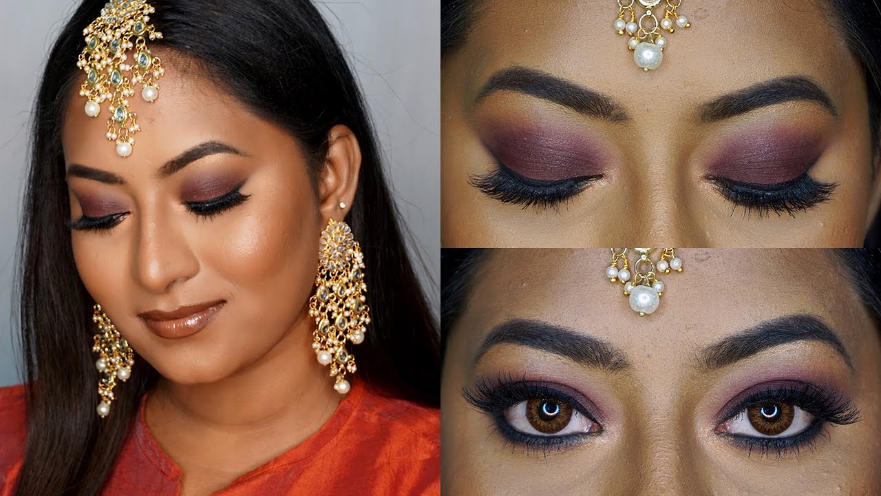 BEGINNER FRIENDLY FESTIVE/ NAVRATRI / DURGA POOJA MAKEUP TUTORIAL!