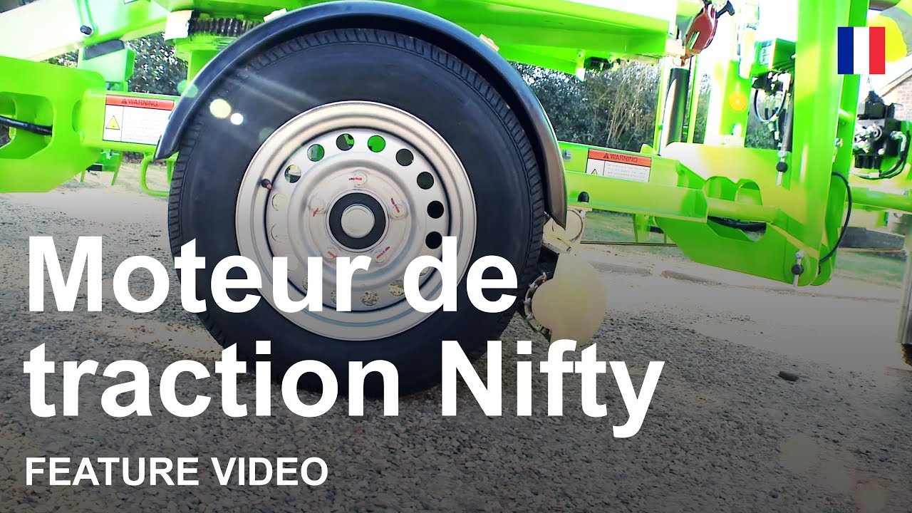Moteur de traction Nifty - Positionnement sécurisé et motorisé des nacelles tractables