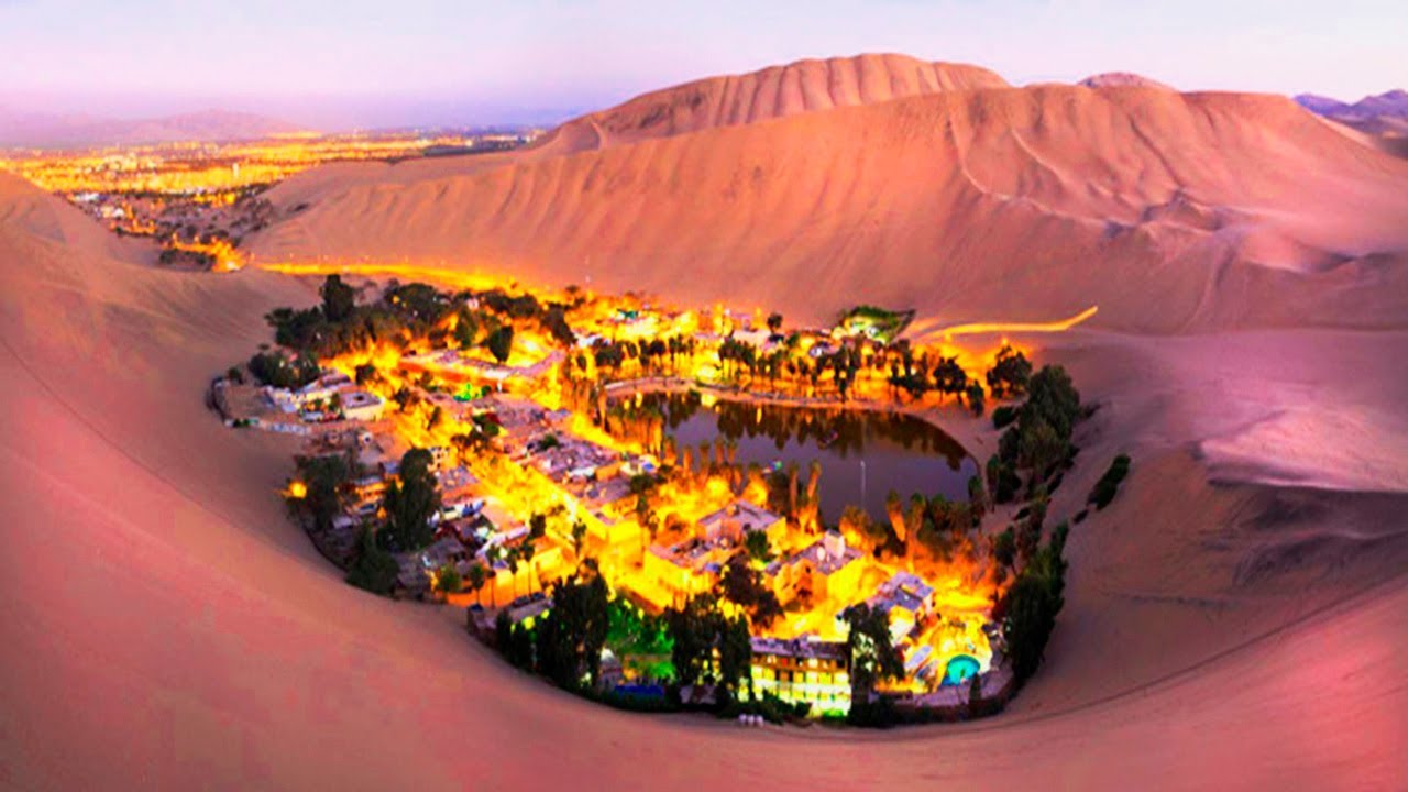 ✔El Oasis de la Huacachina, Ica.
