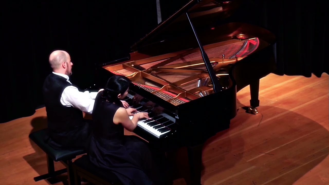 Wagner: Tannhäuser Overture (Piano 4 hands) Tsuyuki & Rosenboom