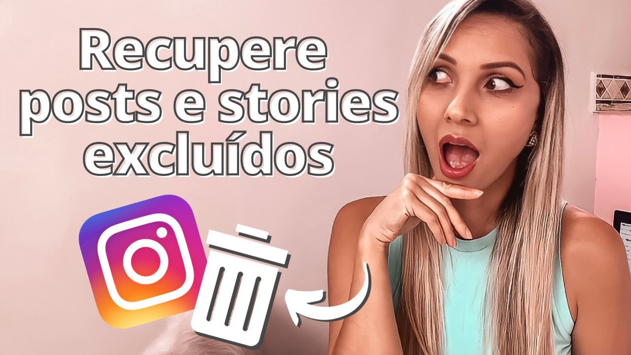 Como recuperar storie ou post escluído do instagram   Atualizado 2022
