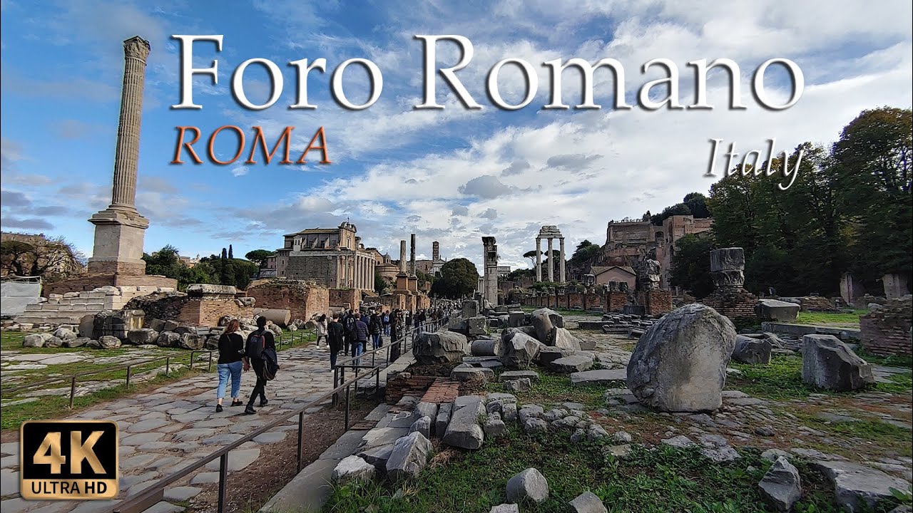 Roma, Foro Romano e Palatino - Italy Walking Tour