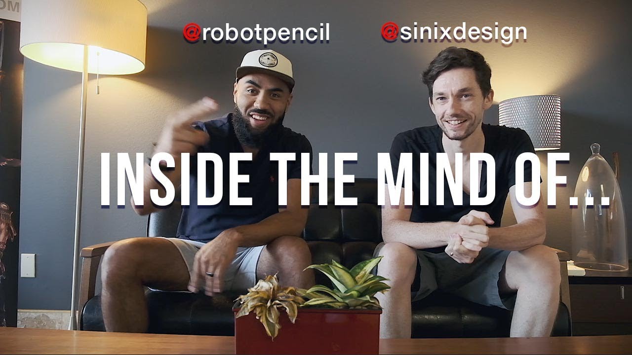 Inside the Mind of... Anthony Jones (@robotpencil) and Robert Stacy (@sinixdesign)