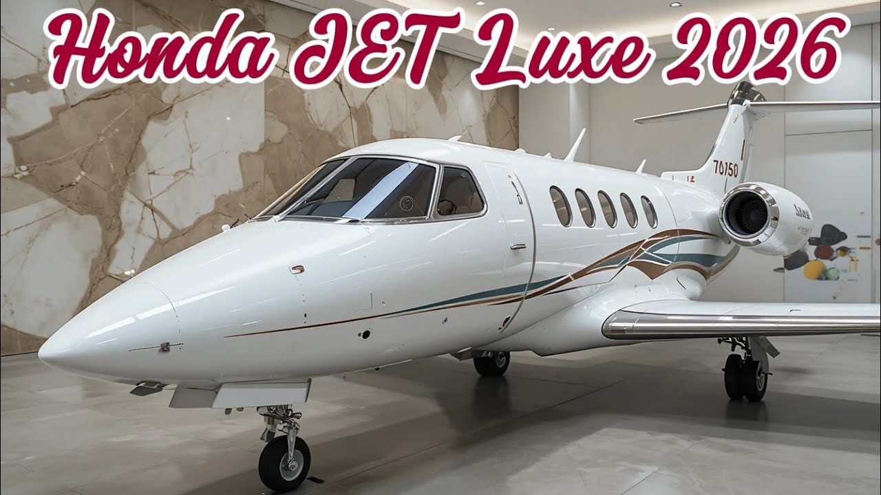 ✈️Honda JET Luxe Aircraft 2026 🔥 The Ultimate Luxury Private Jet That Changes Aviation Forever!