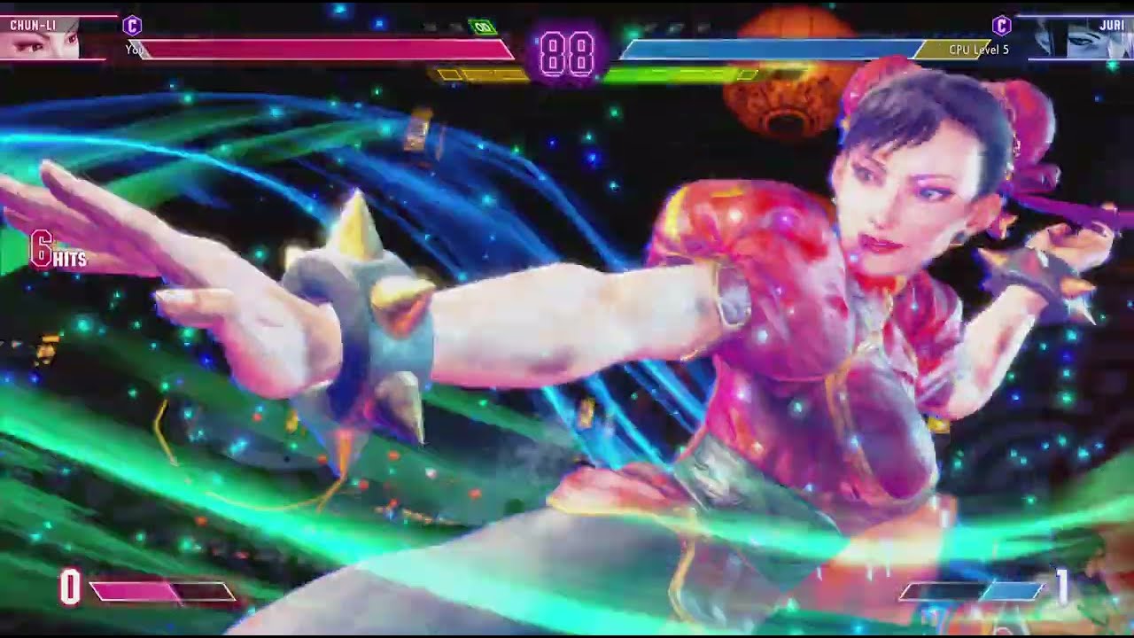 Street Fighter 6 Chun-li vs Juri